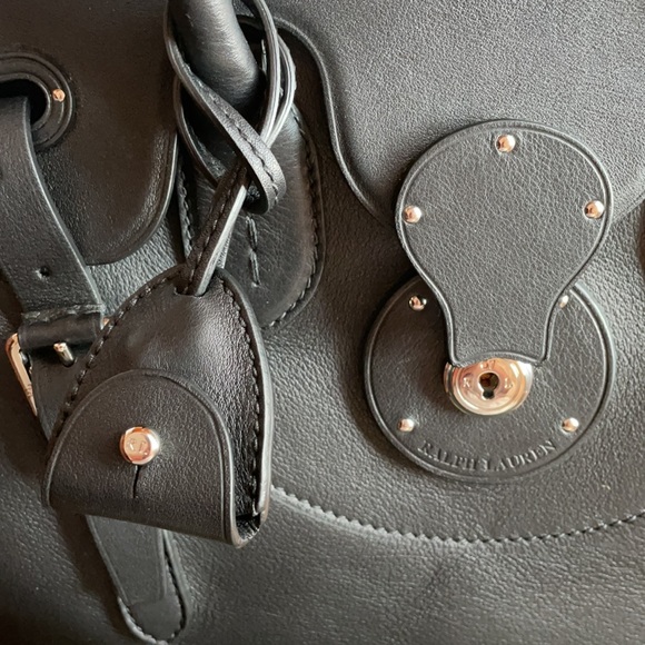 Ralph Lauren Ricky leather handbag NEW - Picture 4 of 13